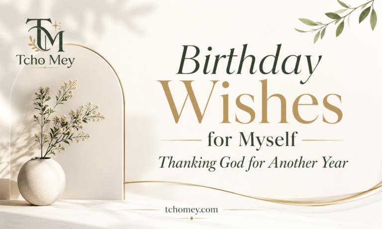 Birthday Wishes for Myself Thanking God for Another Year