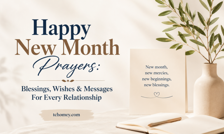 Happy New Month Prayers Blessings, Wishes & Messages For Every Relationship