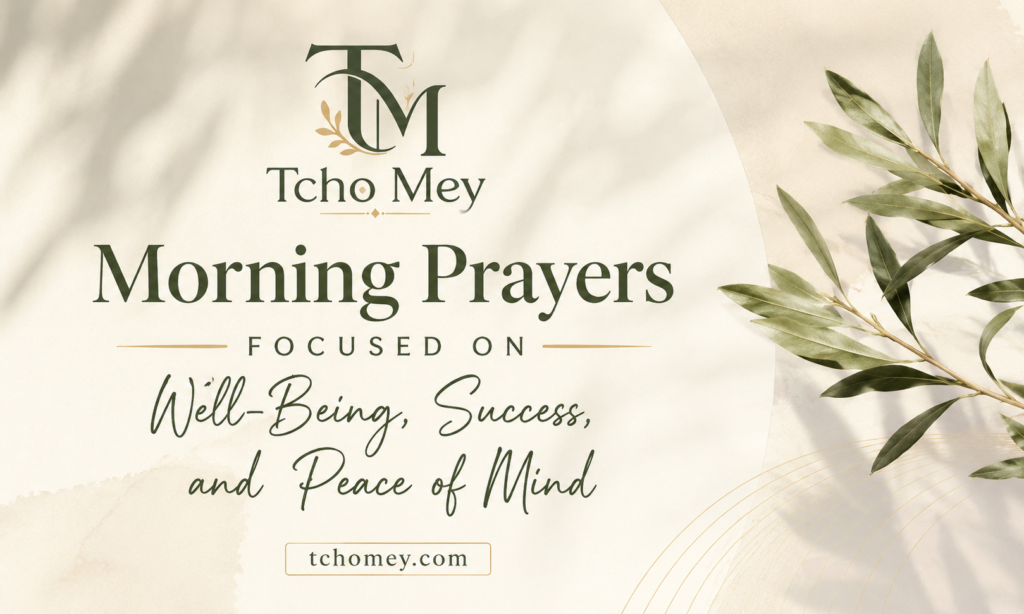Morning Prayers Focused on Well-Being, Success, and Peace of Mind