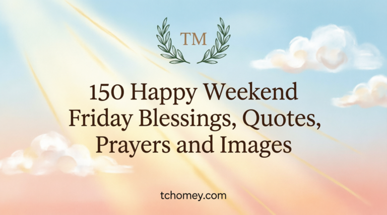 150 Happy Weekend Friday Blessings, Quotes, Prayers and Images