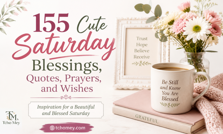 155 Cute Saturday Blessings, Quotes, Prayers, and Wishes with images