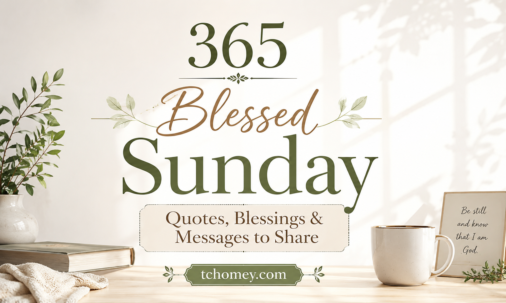 365 Blessed Sunday Quotes, Blessings & Messages to Share