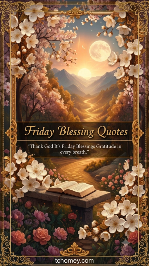 Blessed Friday Morning Reflections and Faithful Thoughts
