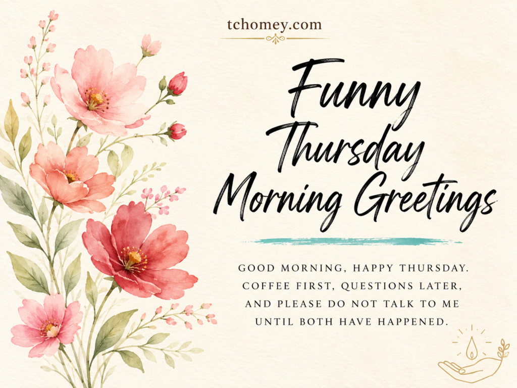 Funny Thursday Morning Greetings