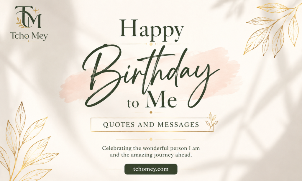 Happy Birthday to Me Quotes and Messages
