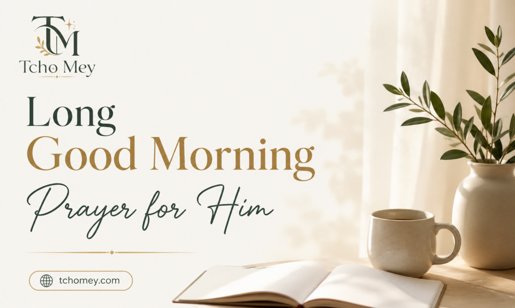 Long Good Morning Prayer for Him