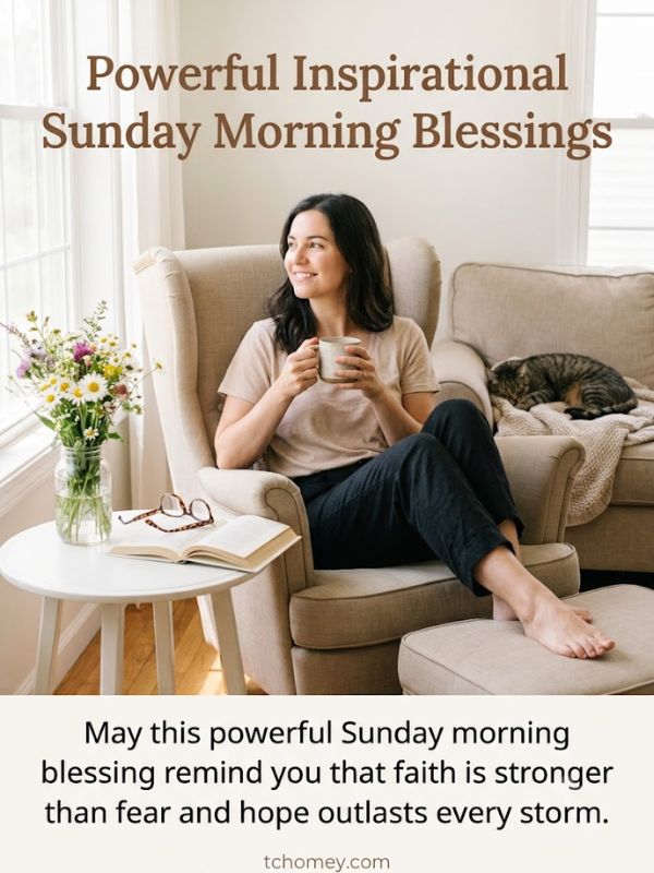 Powerful Inspirational Sunday Morning Blessings