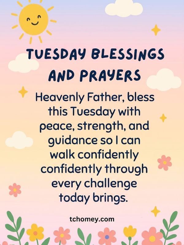 Tuesday Blessings And Prayers